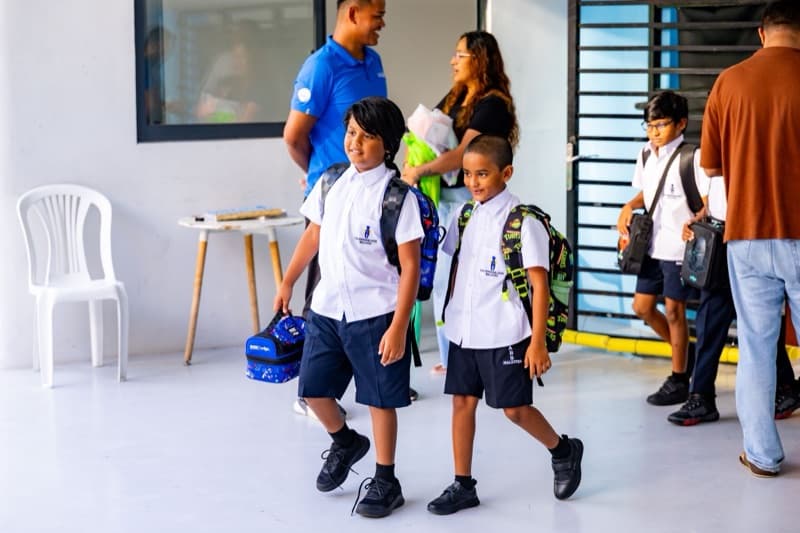 First day excitement