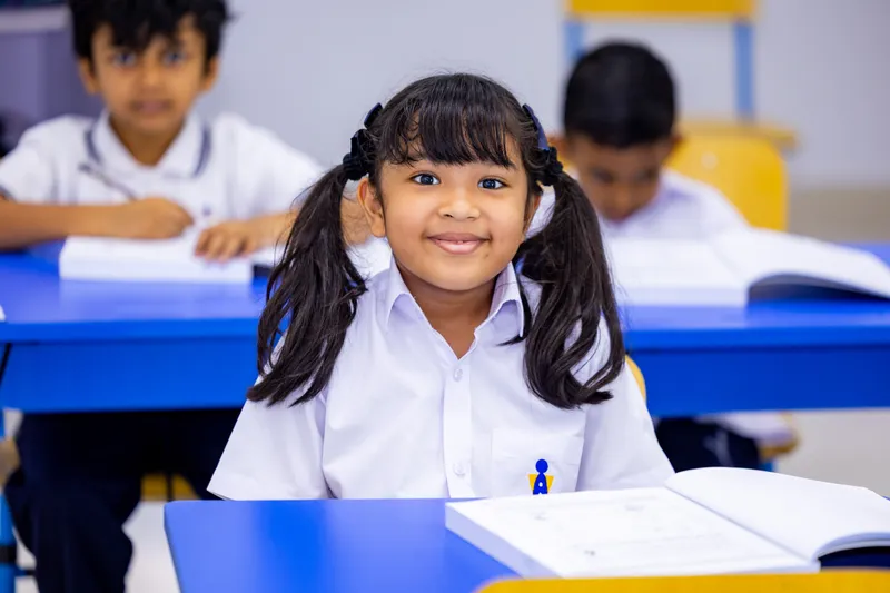 Students in classroom